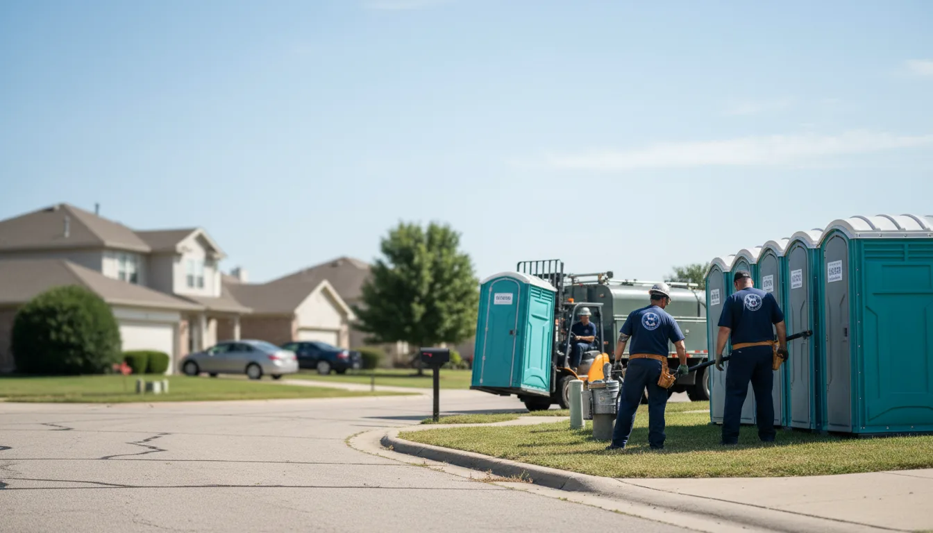 Porta Potty Rental in Fairview Heights, IL near me